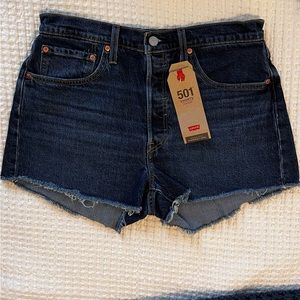 🆕Levi’s High Rise 501 Shorts -Button Fly 🆕